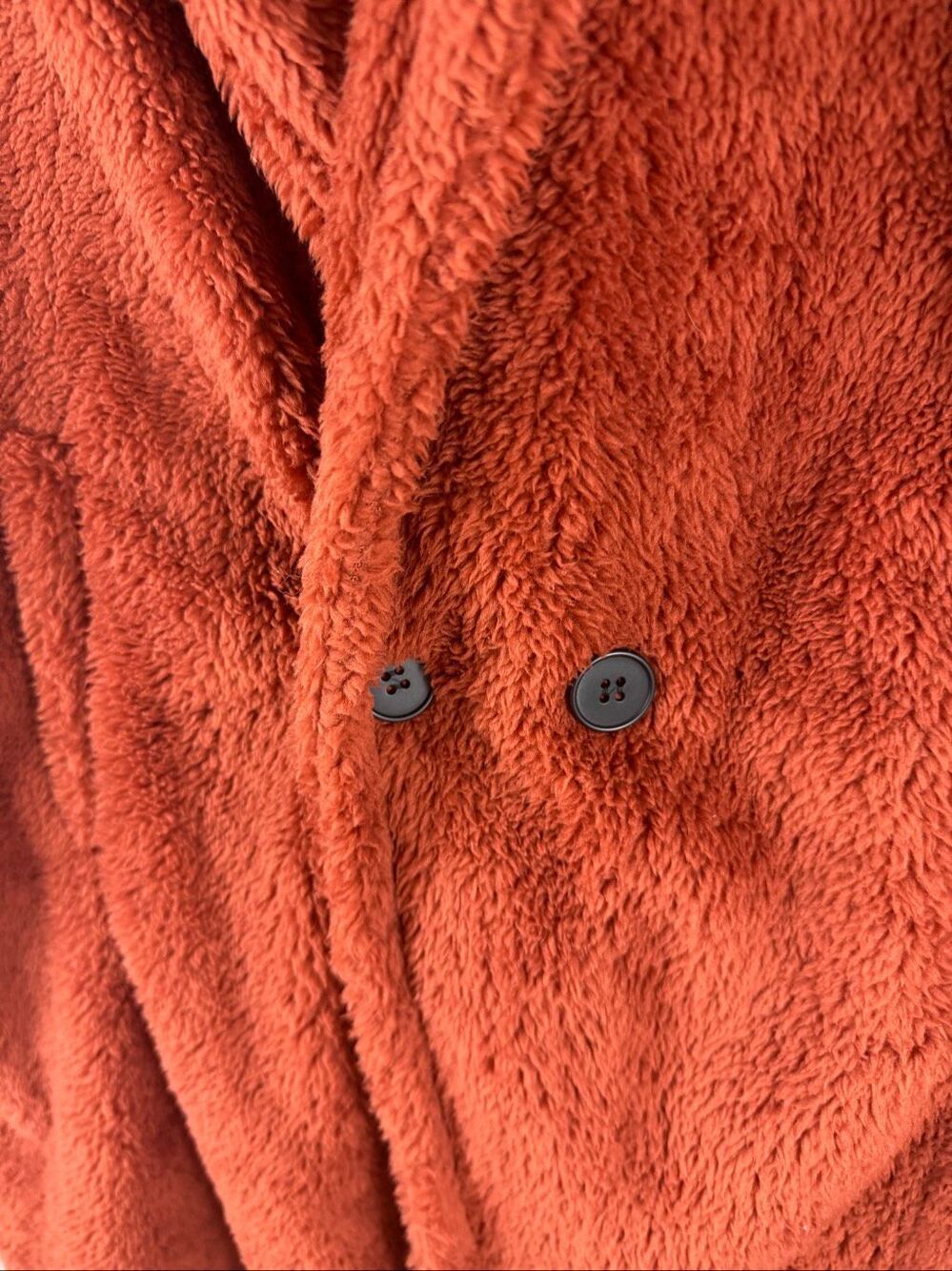 NWT Amazon Orange Rust Robe- Size XL - Picture 6 of 8
